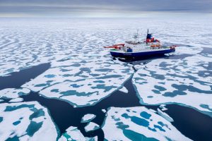 Polarstern near North Pole