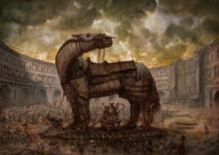 Troy-horse Troy-horse